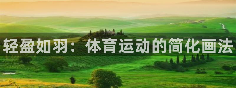 德国一竞技官方正版app集团:轻盈如羽:体育运动的简化画法